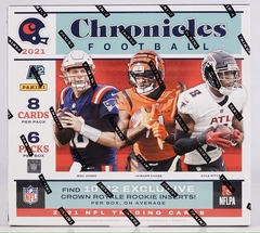 2021 Panini Chronicles NFL Football H2 Box